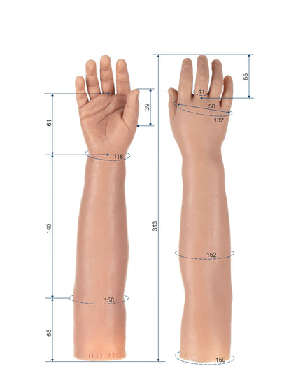 Cosmetic Prosthetic Glove – Children Shape / Arm / Ref. "Ivan"
